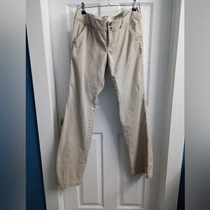 Y2k American Eagle Khaki Chino Flare Pants 8 Long